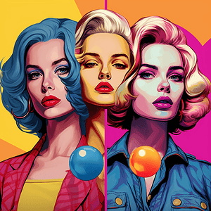 4k Pop Art Portraits – Prompt Library