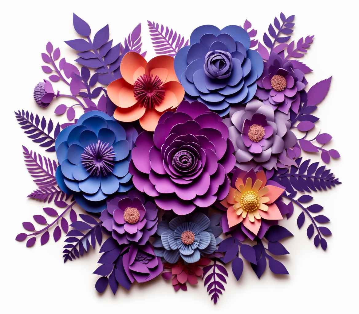 Colorful Handmade Paper Flowers – Prompt Library