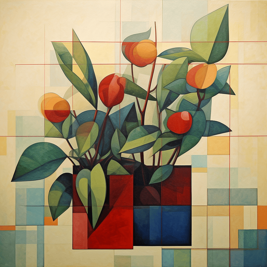 Cubism Plant Harmony – Prompt Library