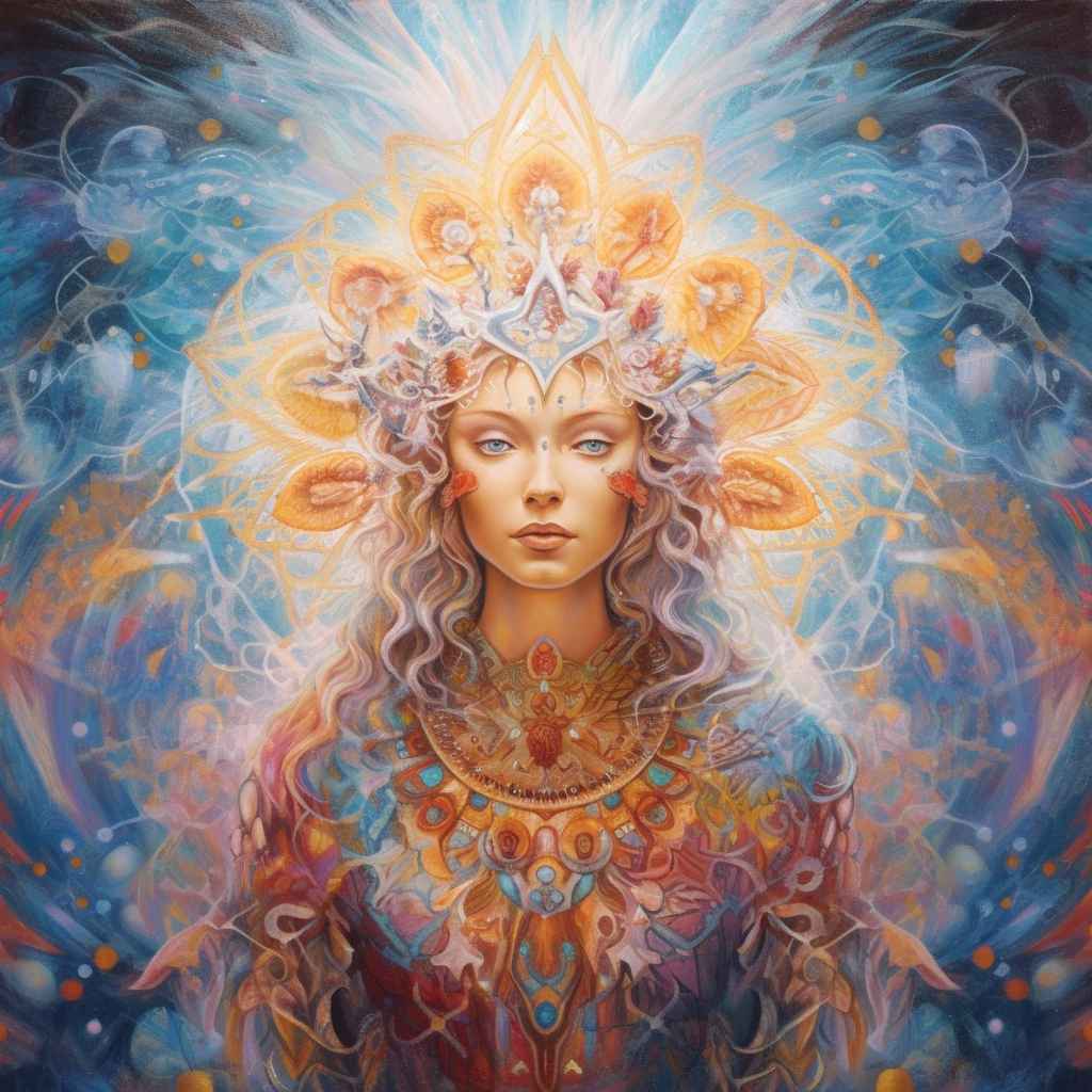 Midjourney Prompt: Divine Feminine Healing Art - Prompt Library