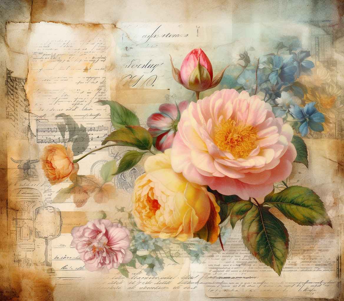 Dreamy Watercolor Floral Book – Prompt Library