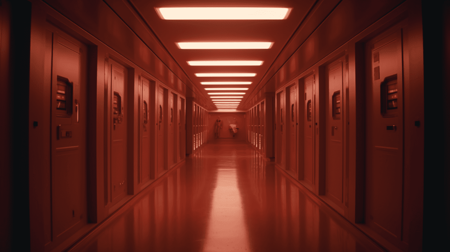 Endless Sci-Fi Hallway Cinematic – Prompt Library