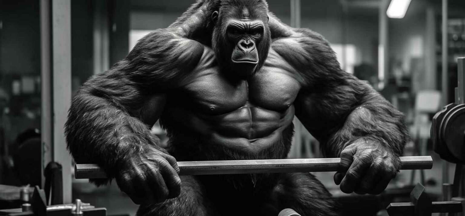 Gorilla Gym Bodybuilder Hybrid Prompt Library