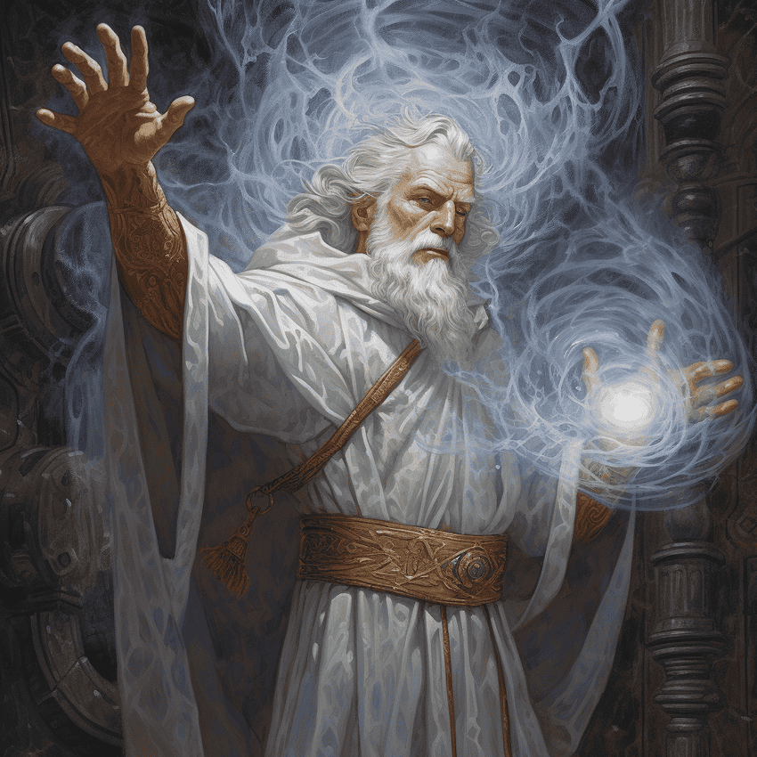 Grey Mages Arcane Spell – Prompt Library