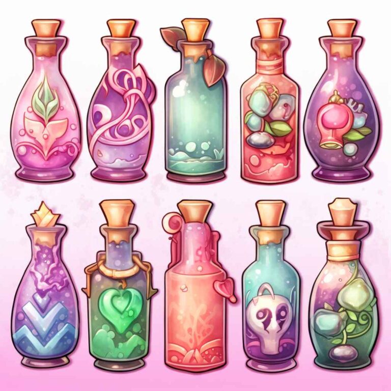 Kawaii Love Potion Clipart – Prompt Library