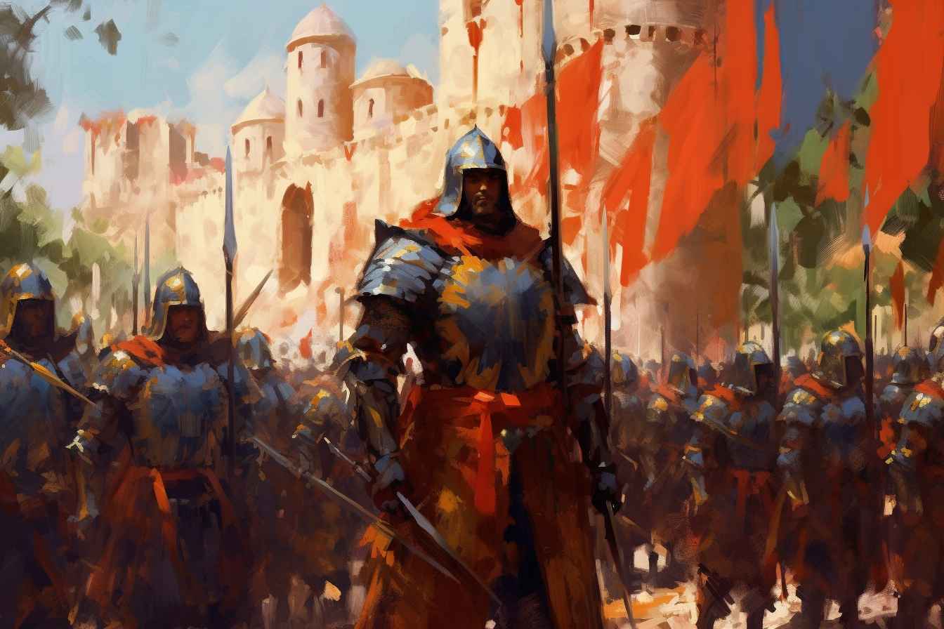 Medieval Princes Defensive Formation – Prompt Library