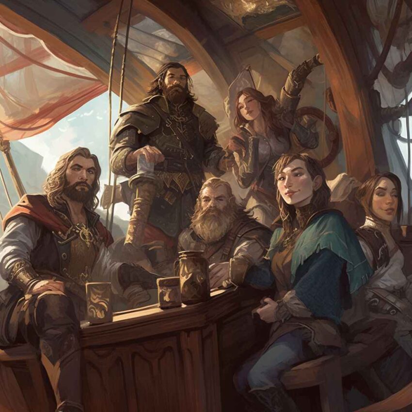 Medieval Ship Fantasy Adventure – Prompt Library