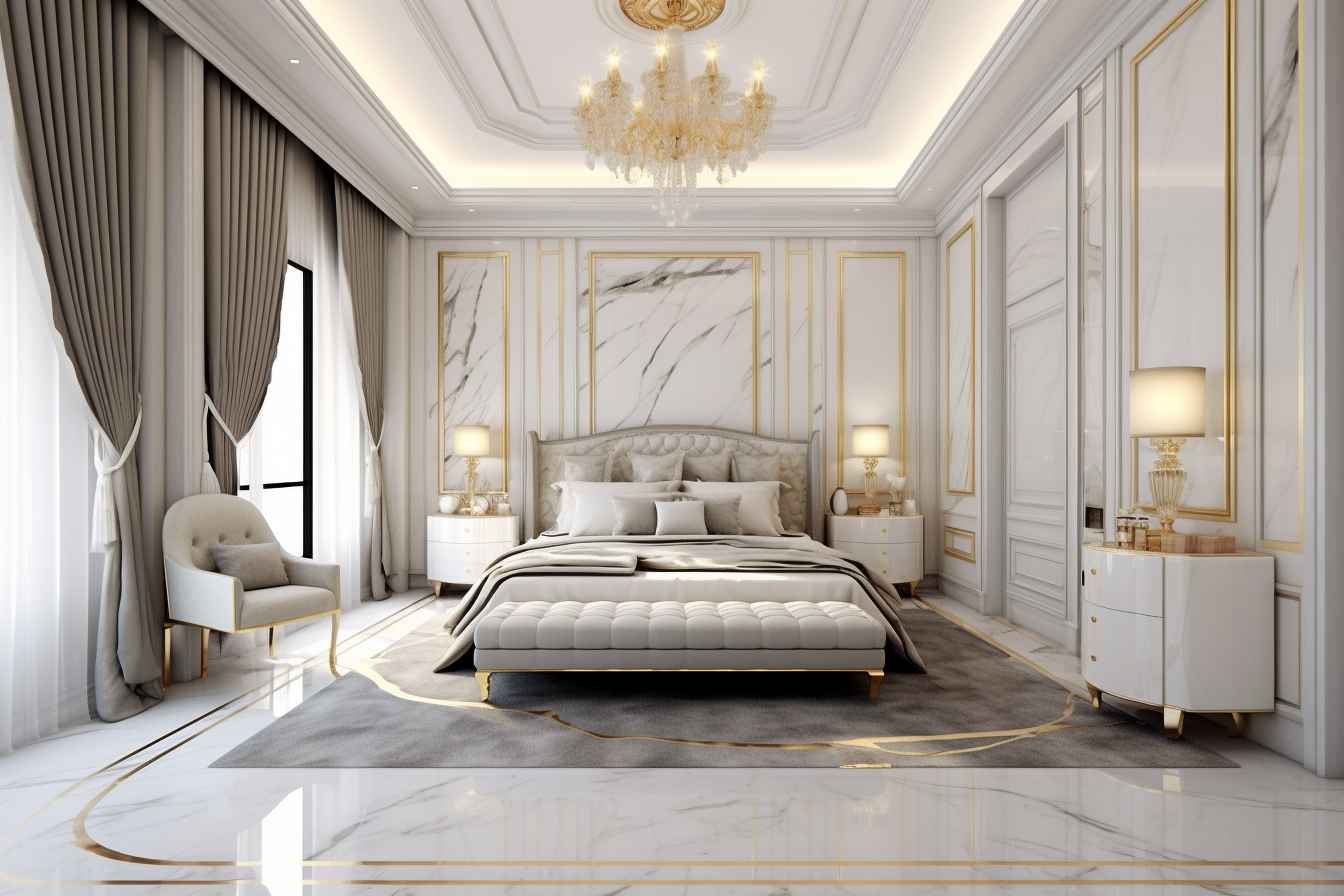 modern classic bedroom design