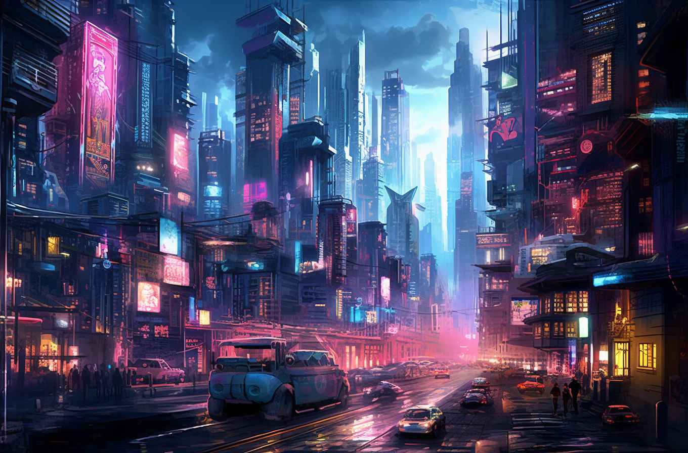 Neon Metropolis – Prompt Library