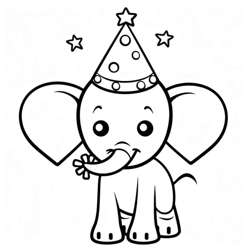 10 Party Animal Coloring Pages: Unleash Your Inner Artist and Celebrate the Animal Kingdom