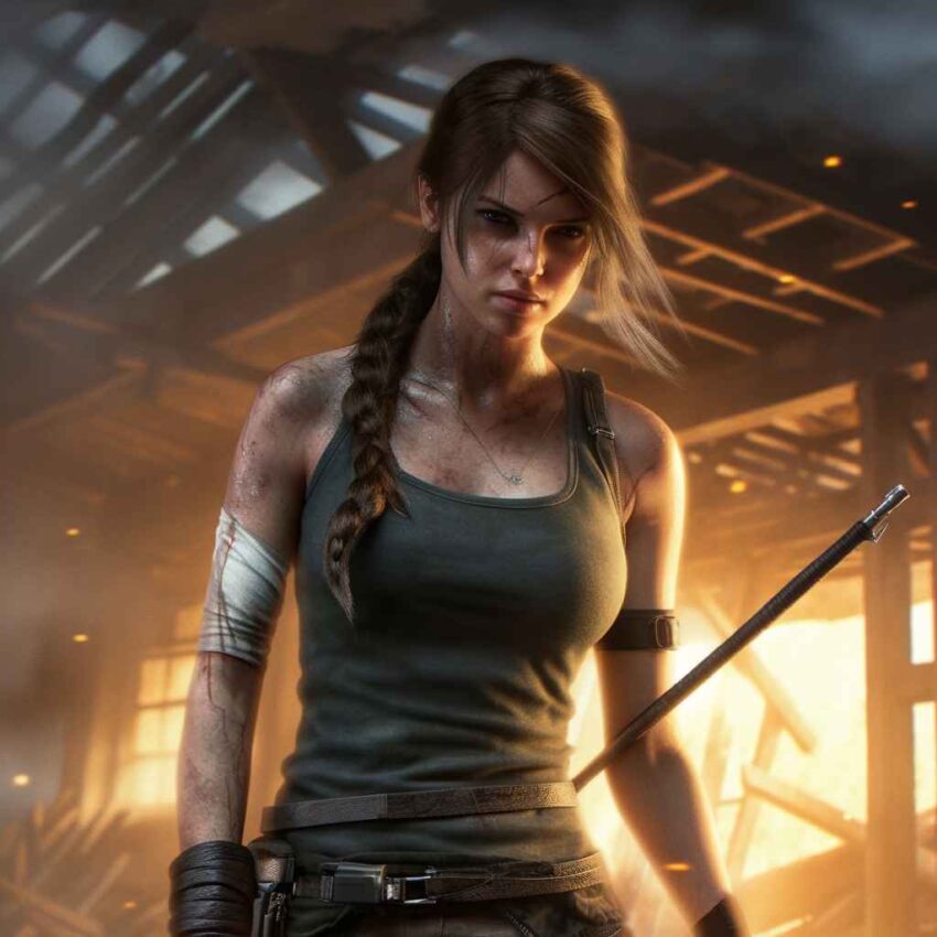 Professional Lara Croft Photography – Prompt Library