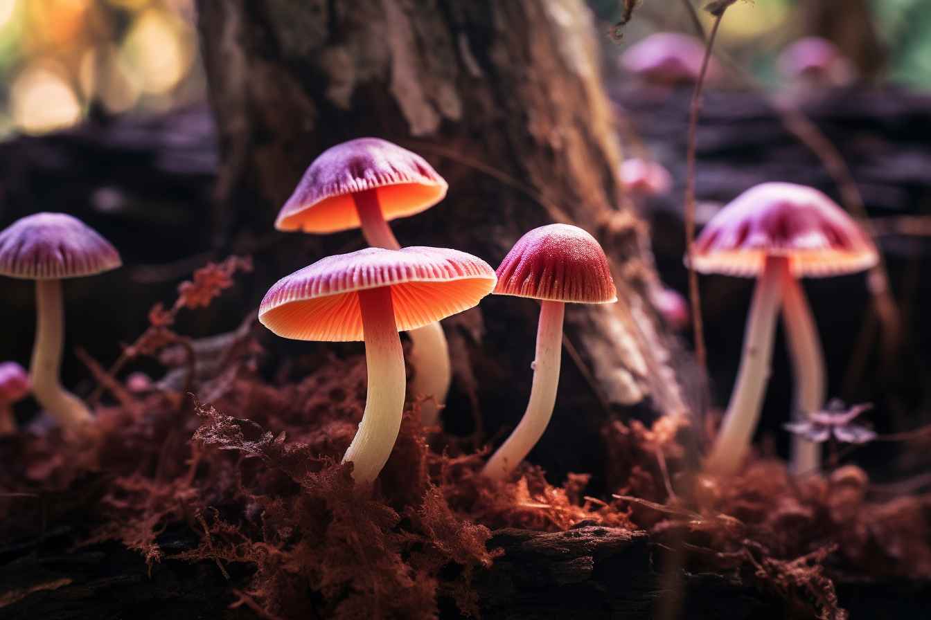 Psychedelic Mushroom Farm Photography – Prompt Library