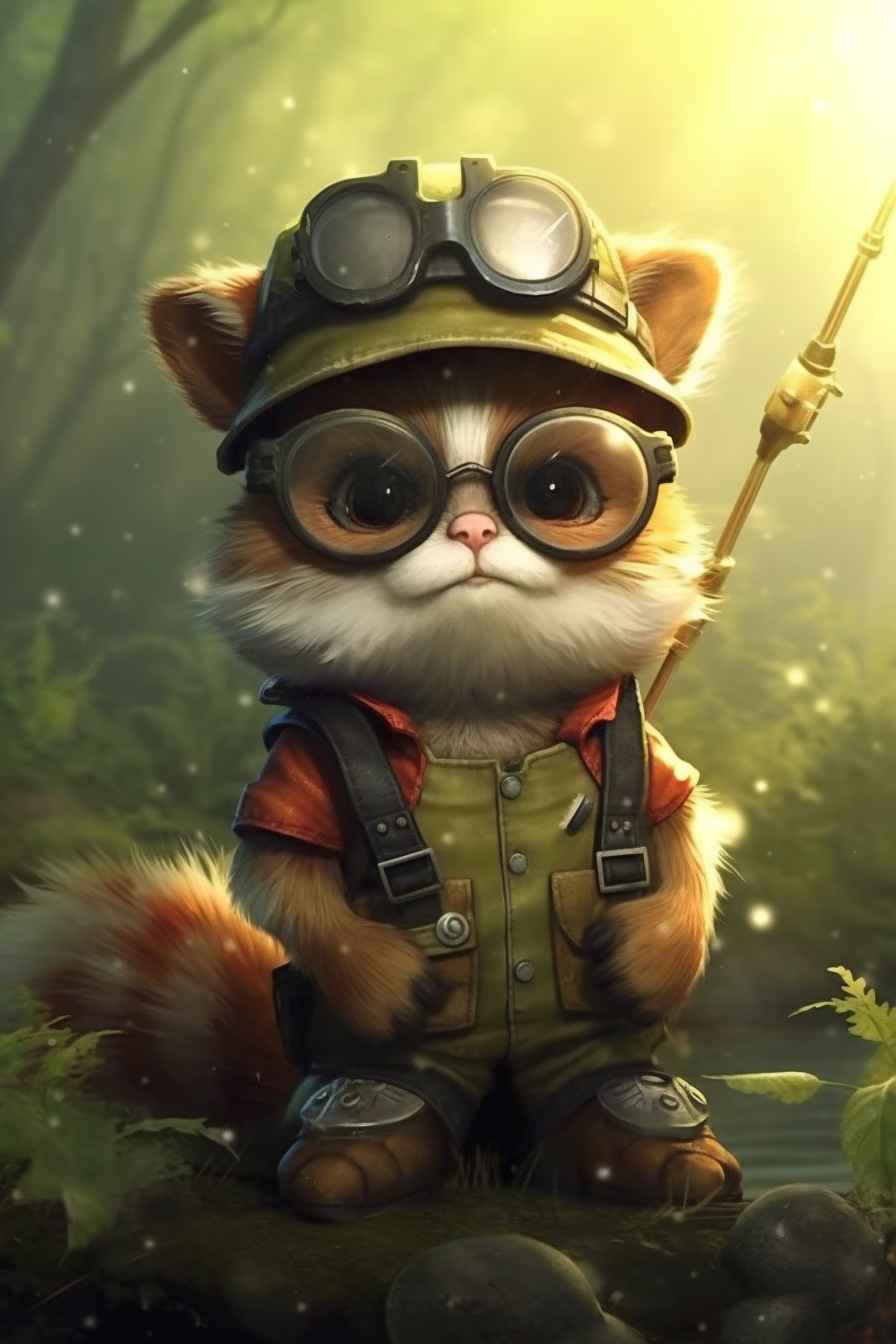 Real Teemo Animal Transformation – Prompt Library