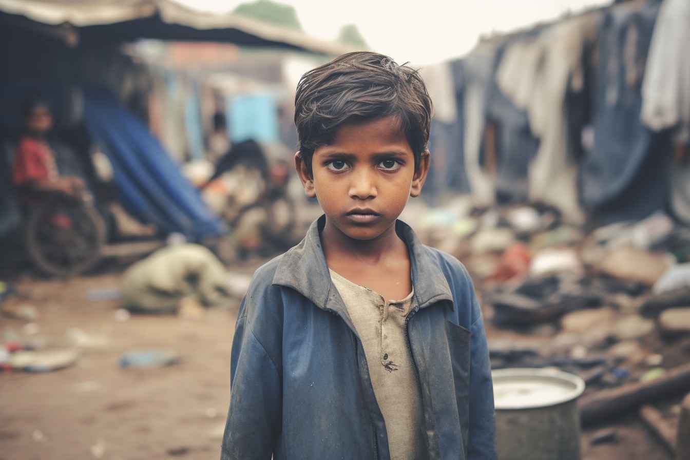 Slum Kid Captures Raw Beauty – Prompt Library