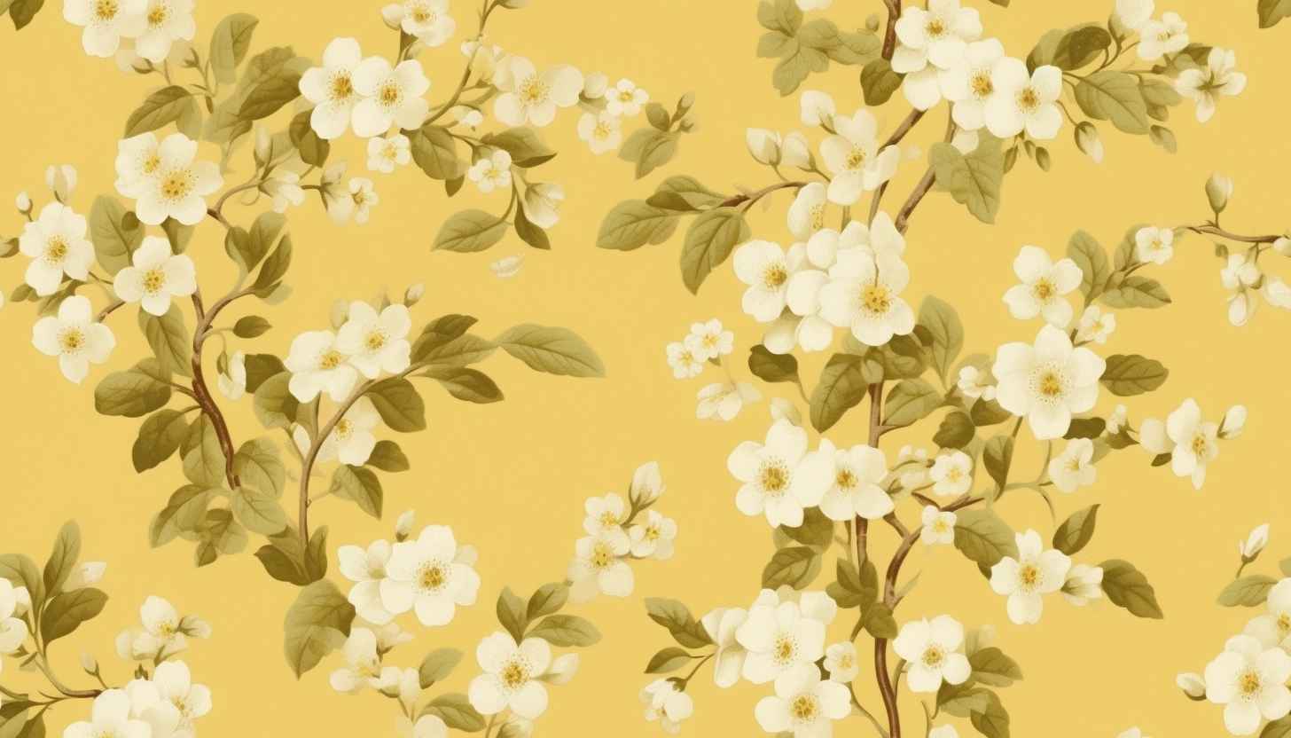 Vintage Primrose Cottagecore Wallpaper – Prompt Library