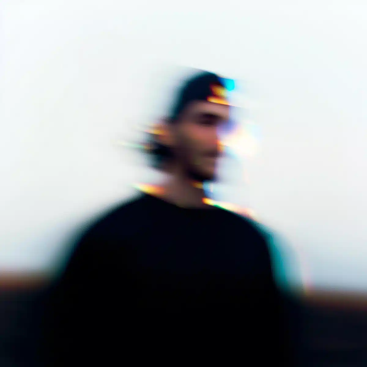 Motion Blur Male Headshot — Portrait Midjourney prompt example image